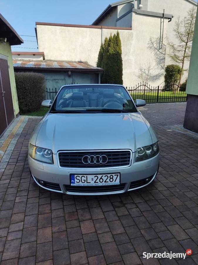 Audi A4 B6 Cabrio 30 V6 ASN w Automacie benzyna śląskie sprzedam