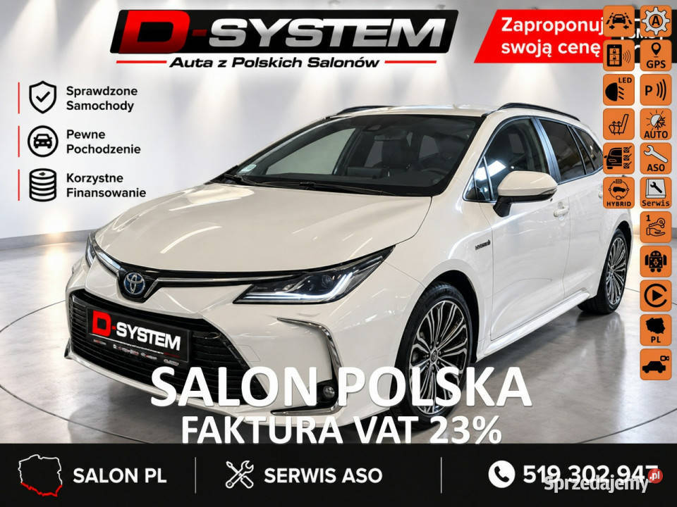 Toyota Corolla 22 Salon Polska 18 HYBRID 1wł z Białystok