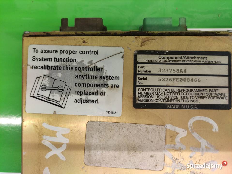 Komputer Sterownik Moduł ECU 323761A3 323758A4 Wilkowo