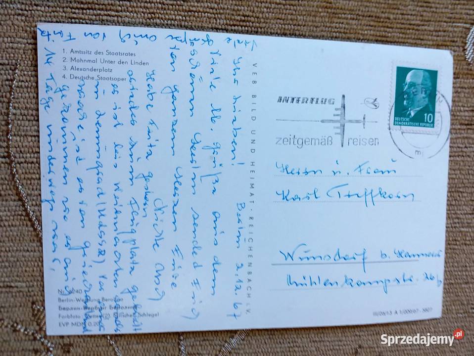 BERLIN M IN WIDOK NA NAJSTARSZY TEATR OPEROWY W Piszczac sprzedam