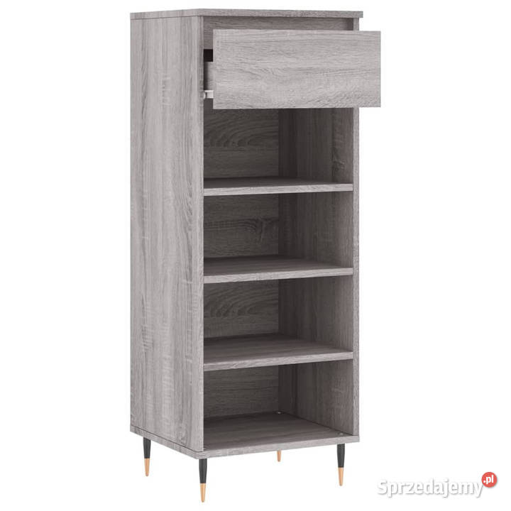 Szafka na buty szary dąb sonoma 40x36x105 Warszawa