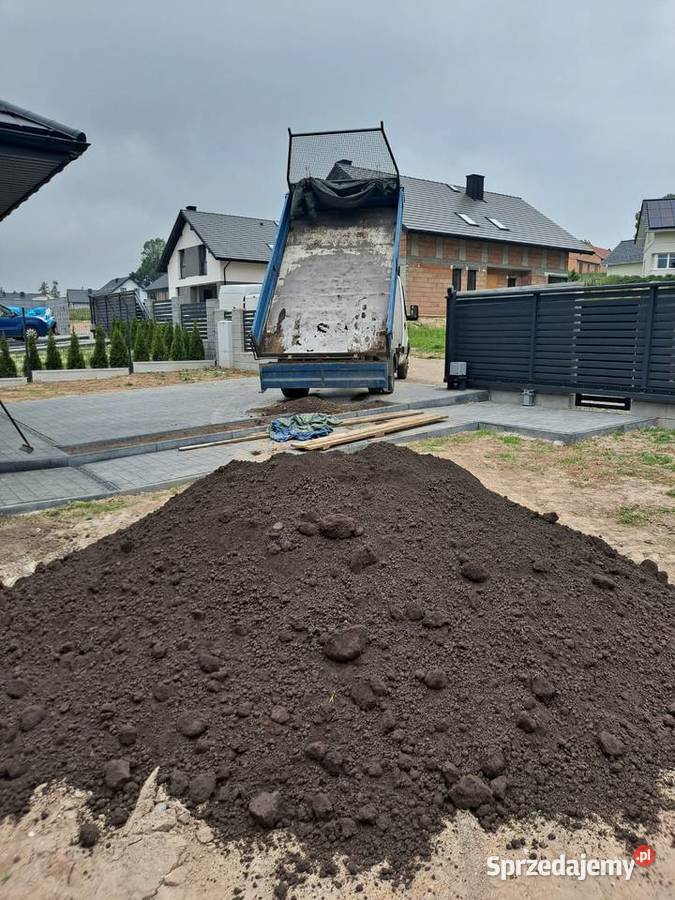 Ziemia ogrodowa przesiana humus czarnoziem Kraków sprzedam