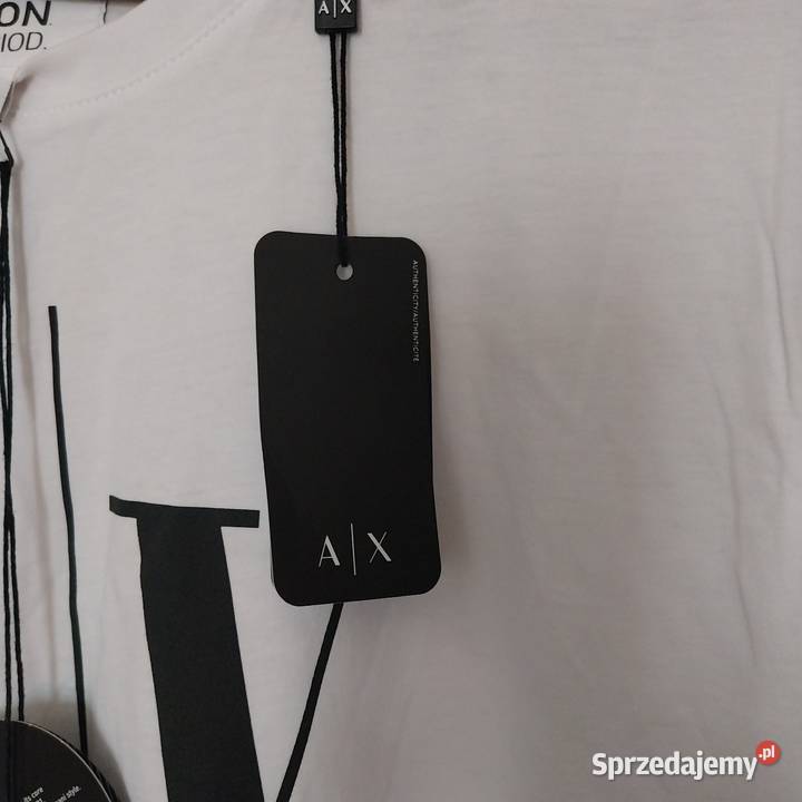 Armani Exchange XXL t shirt męski Nowy Odzież codzienna
