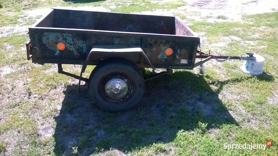 Przyczepa samochodowa Zarejestrowana Sadowne