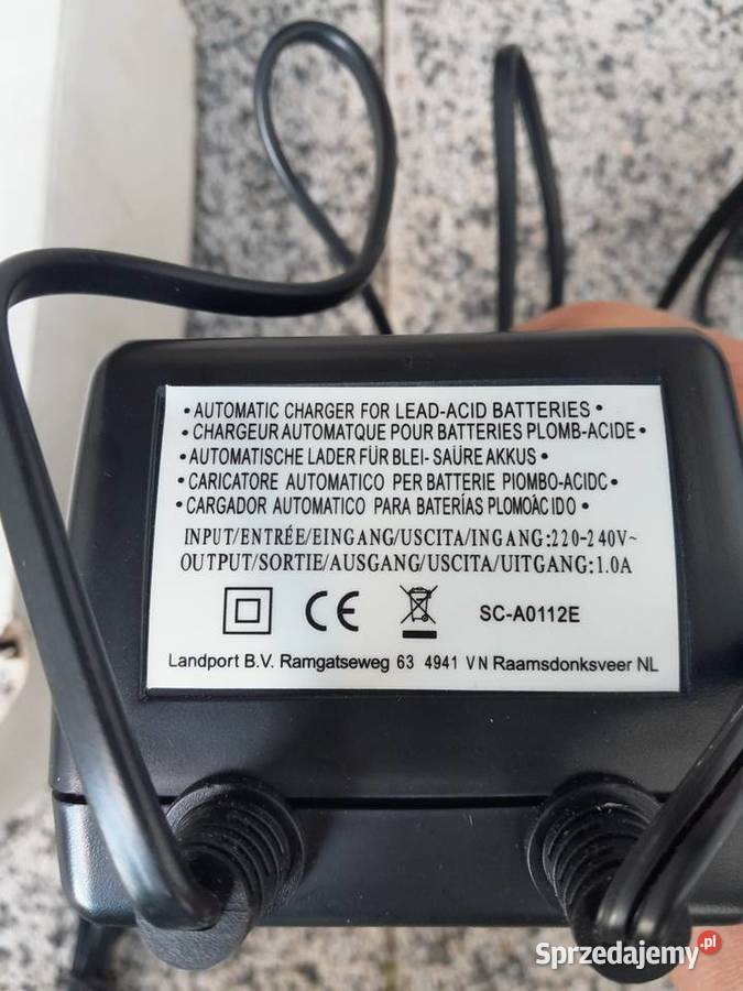 Cub cadet ladowarka prostownik do traktorka