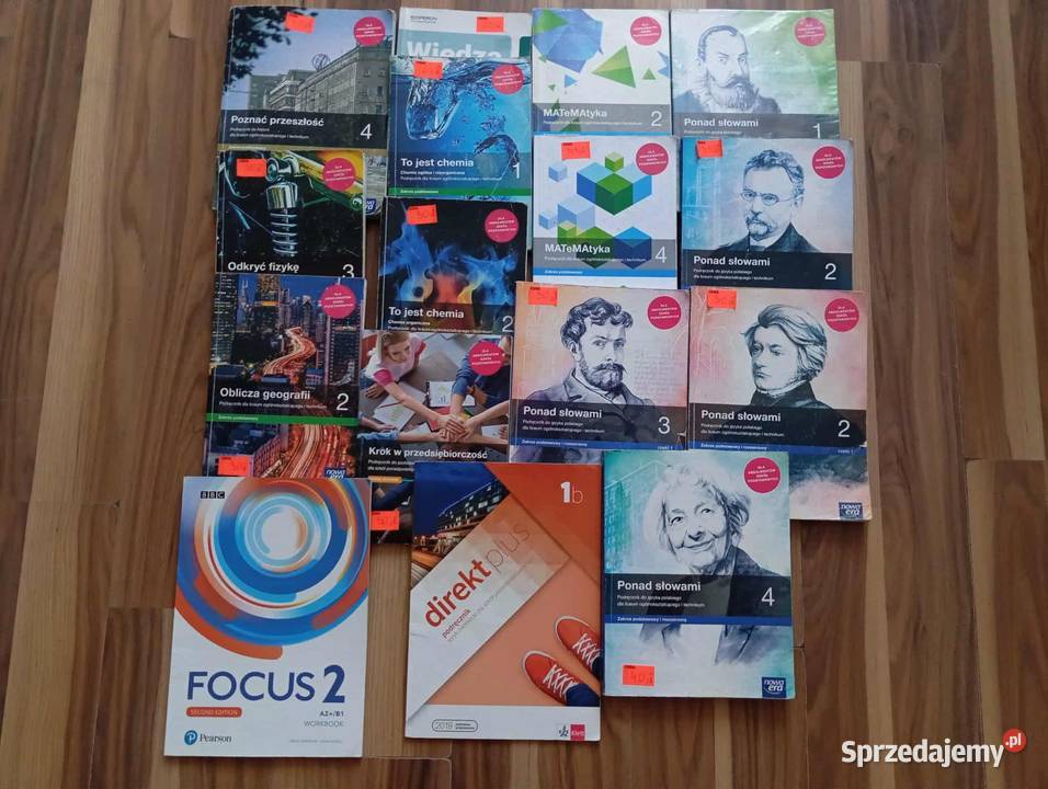 Sprzedam podręczniki do liceum i technikum Stargard