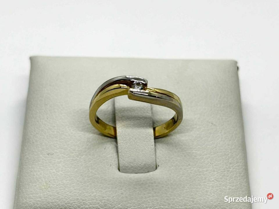 Nowy Złoty Pierścionek pr 585 26g R10 złoto