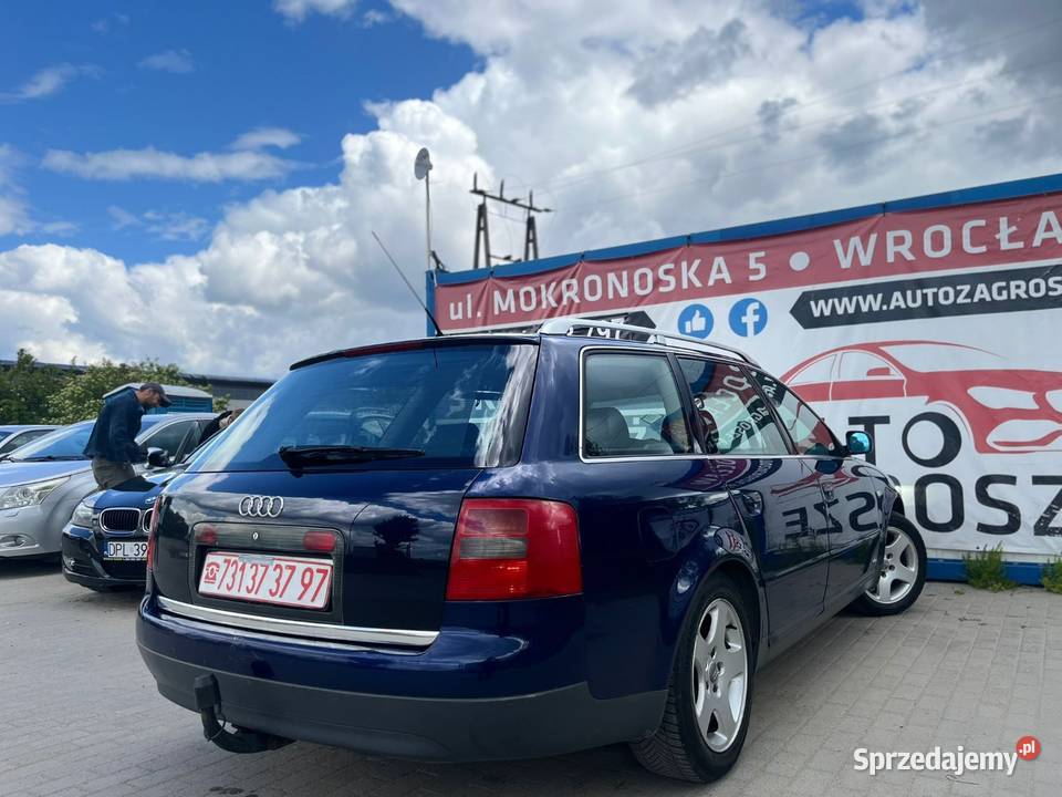 Audi A6 24 Benzyna LPG Skóry Klima BOSE HAK A6 sprzedam
