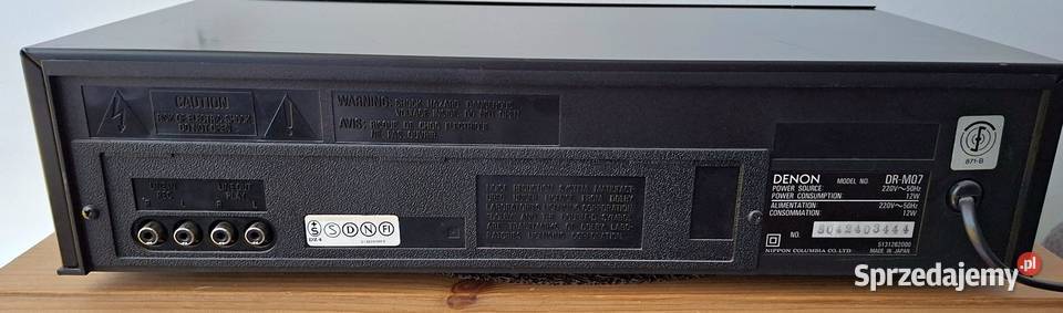 Denon deck DRM07 Warszawa