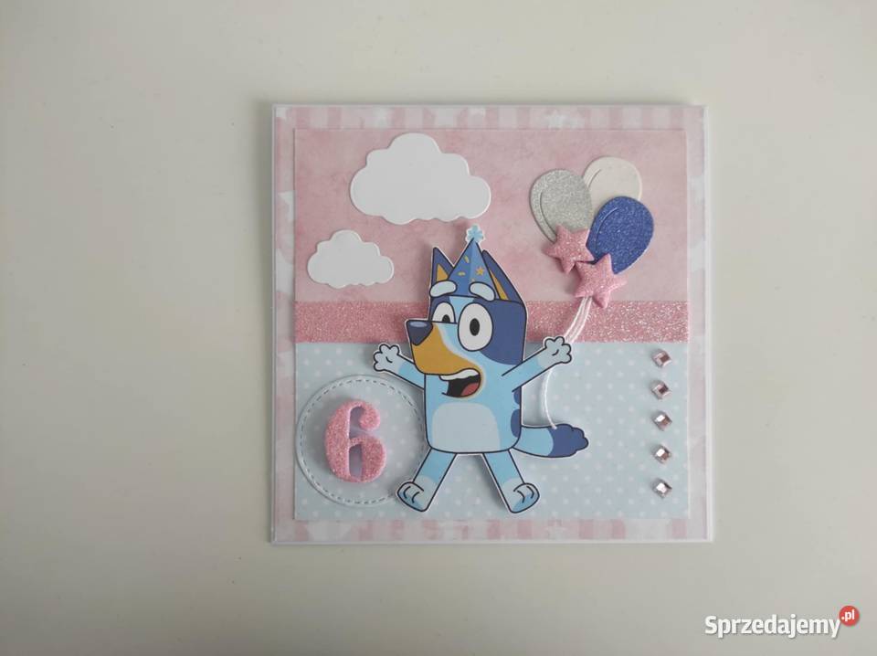 Kartka ręcznie robiona na urodziny dziewczynki Łódź