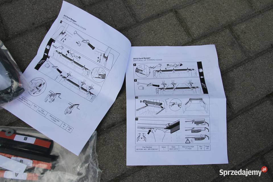 Plandeka zabudowa Ford Ranger Pasłęk sprzedam