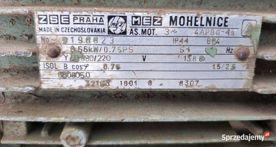 Silnik elektryczny 55 kW 3kW 07kW 04kW