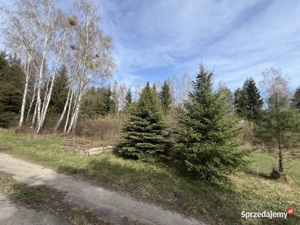 Działak 1289 m2 Ustanów Usługowobudowlana MPZP budowlana