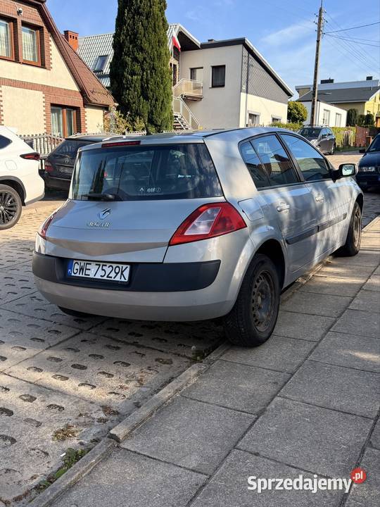 Renault Megane II 2004 r benzyna 16 pomorskie Wejherowo