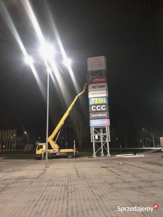 Wynajem podnośnika koszowego Pozostałe usługi Usługi Tomaszów Lubelski