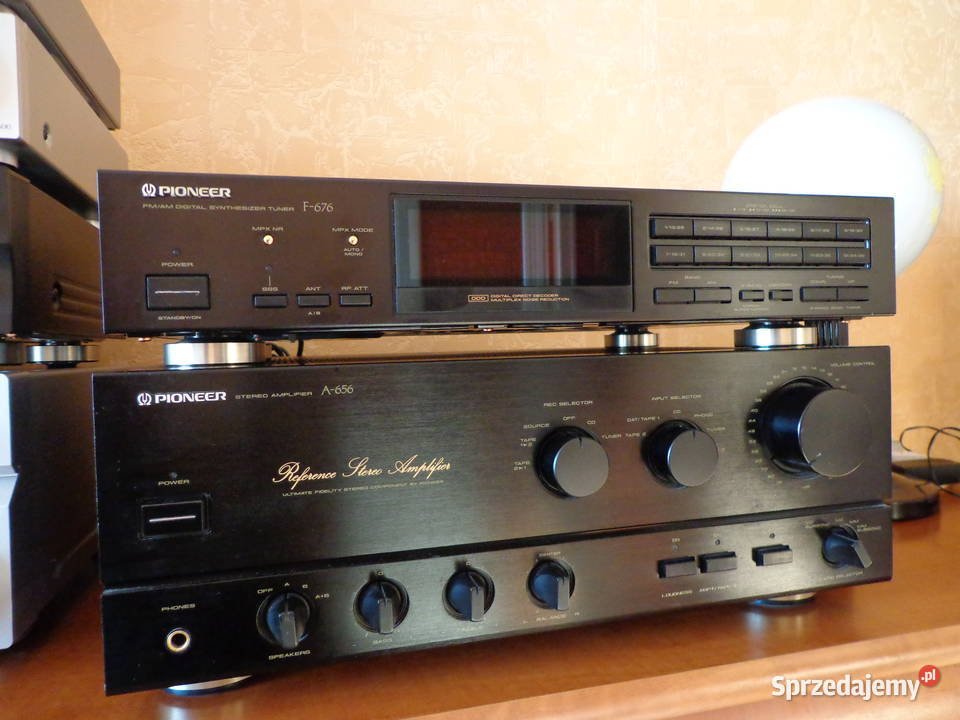 PIONEER wzmacniacz A656 tuner F676 Kraków sprzedam