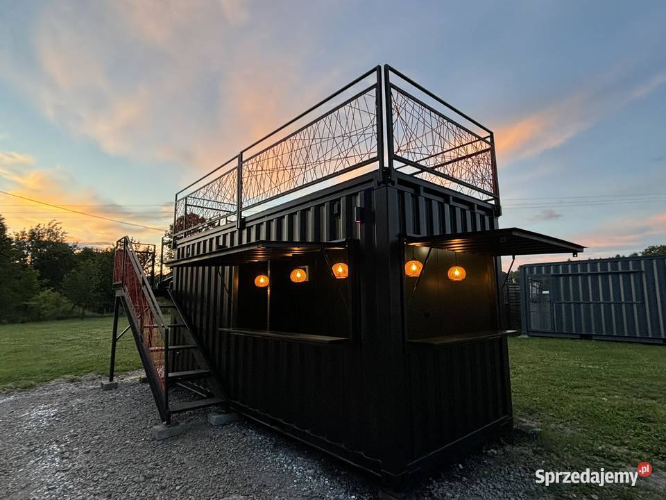 kontener morski 20HC bar gastronomia pawilon podkarpackie Rzeszów