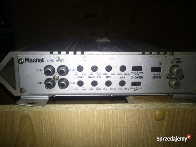 Wzmacniacz Magnat The Rock 4 kanały 600w