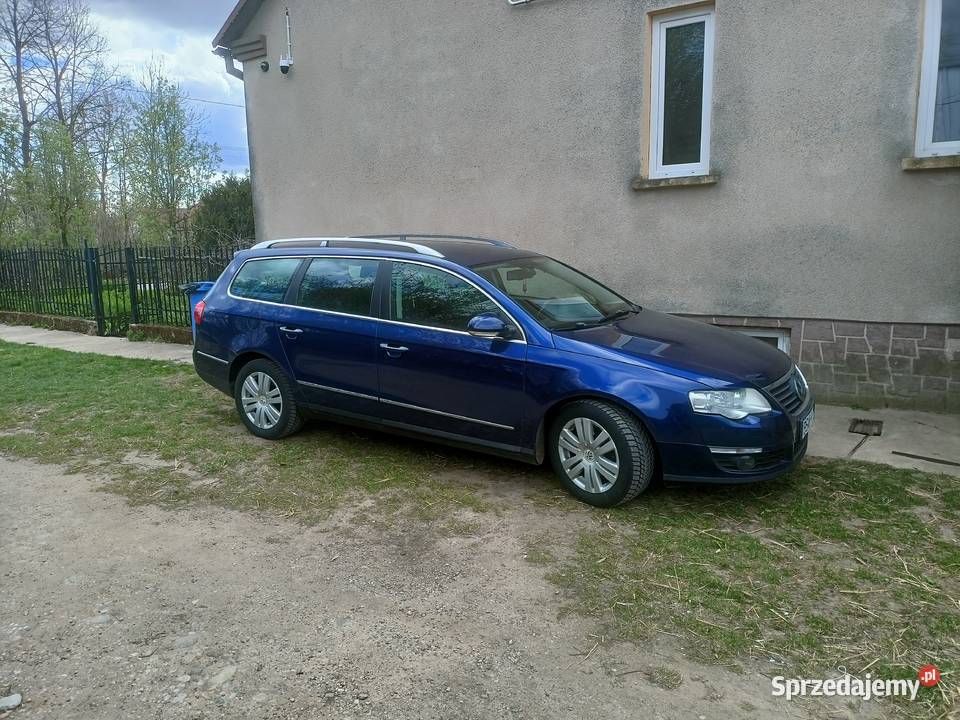 VW Passat B6 highline kombi 2006r 20 TDI 140 relingi dachowe podlaskie Suchowola