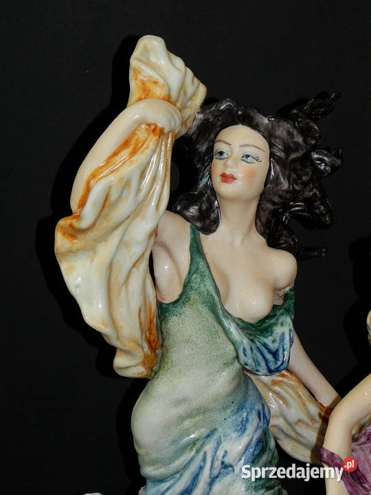Roceram porcelana grupa figuralna Taniec Nimf Środa Wielkopolska