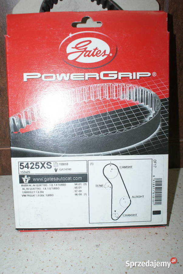 5425XS GATES PASEK ROZRZĄDU AUDI 18 20V 152 mazowieckie Białobrzegi