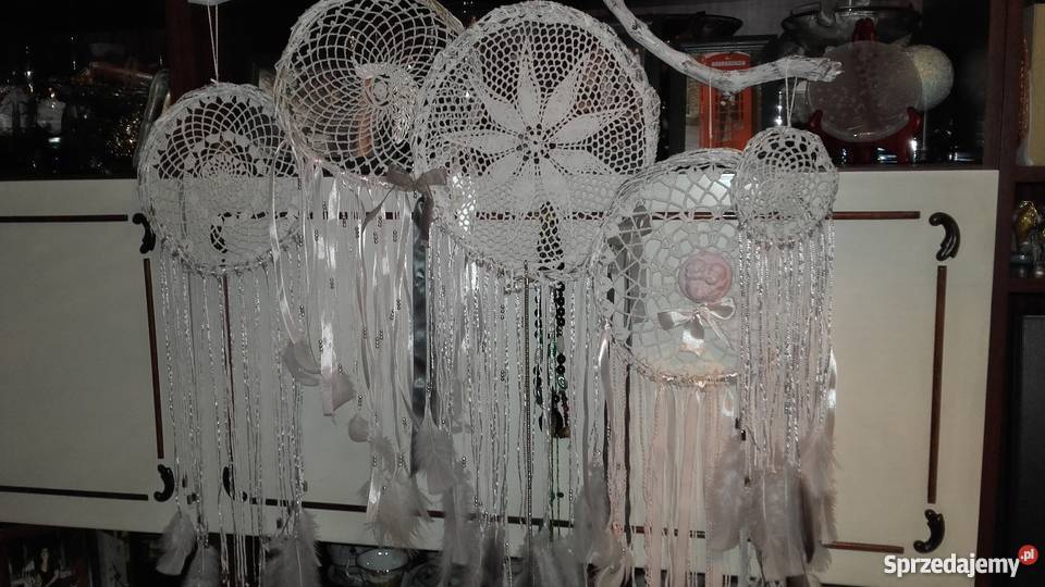 AUTORSKI BIAŁY ŁAPACZ SNÓW 80 wielkopolskie Piła