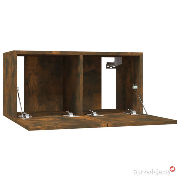 Wisząca szafka pod TV przydymiony dąb 60x30x30 Warszawa sprzedam
