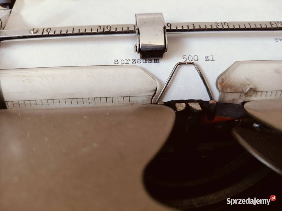 Maszyna do pisania Triumph duża ciężka dekoracja Sandomierz