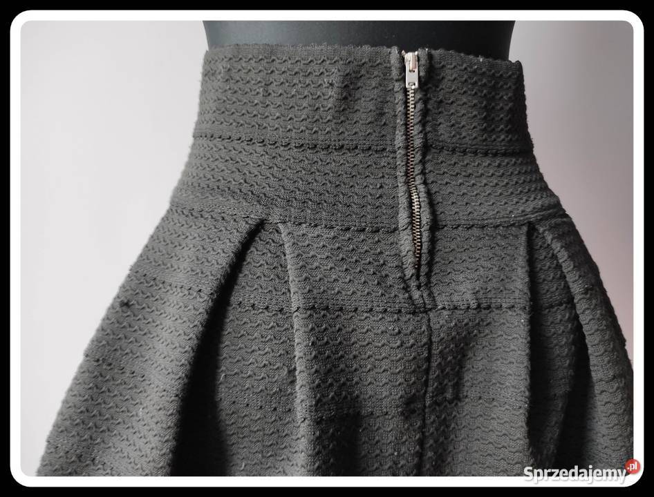 Czarna spódnica HM wysoki stan 38 M