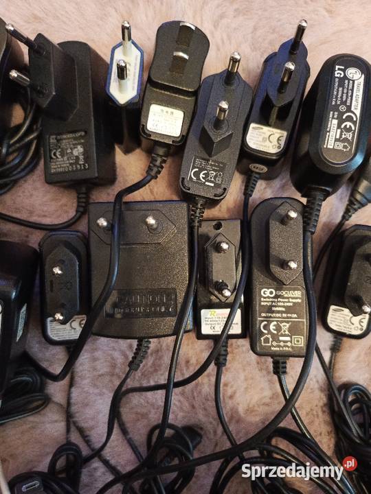 Ładowarki telefoniczne 18 sztuk pakiet w jednej Tychy