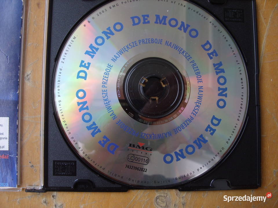 Rock CD de mono najwieksze przeboje 2002 Wołów