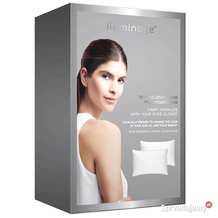 Iluminage Skin Rejuvenating Pillowcase Standard beżowy małopolskie Kraków