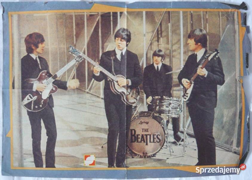 PLAKATY THE BEATLES WYPRZEDAŻ ŚWIAT PLAKATÓW Bydgoszcz