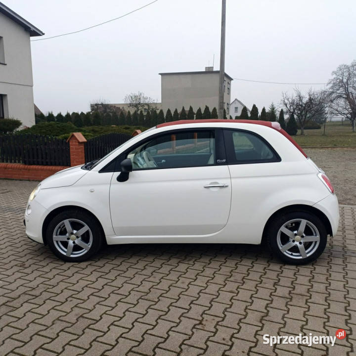 Fiat 500 500C Otwierany Dach Kamera Nawigacja I nieuszkodzony Suchorzew