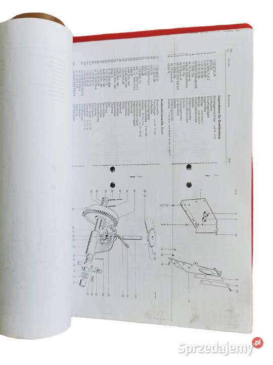 Katalog części zamiennych Prasy Welger AP 52 Puławy sprzedam