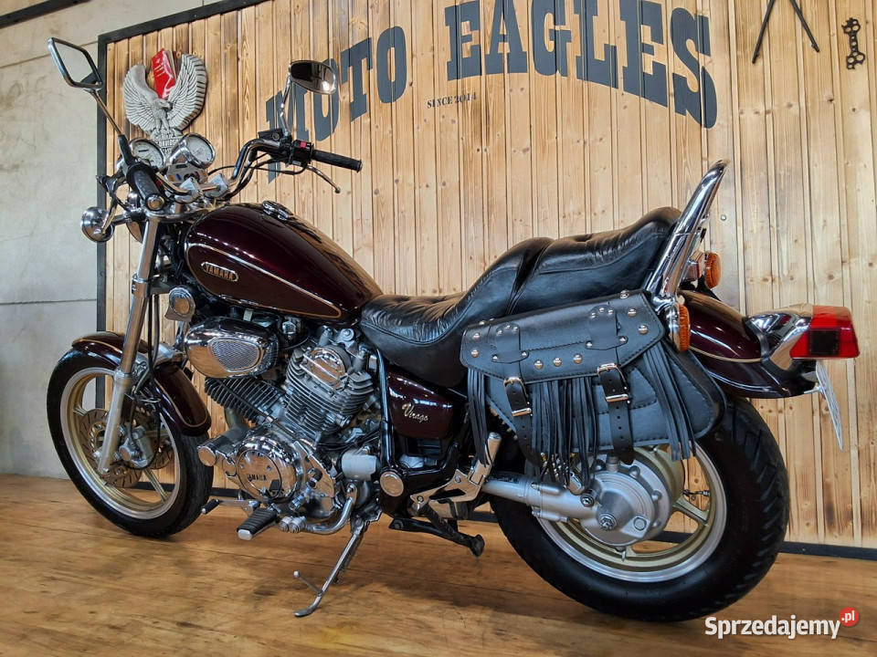 Yamaha Virago Ładne brzmienie ŁADNA w pięknych bagażnik Stare Miasto