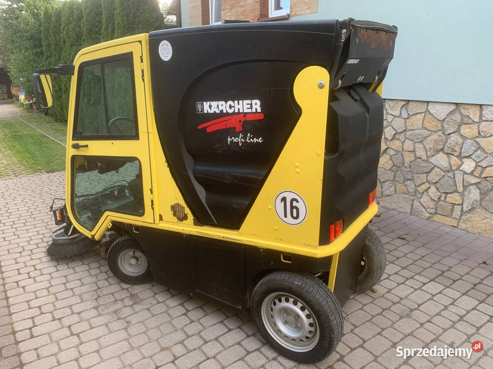 Zamiatarka KRCHER ICC 1 DWD 1999 r silnik Kubota Piotrów-Porębiska