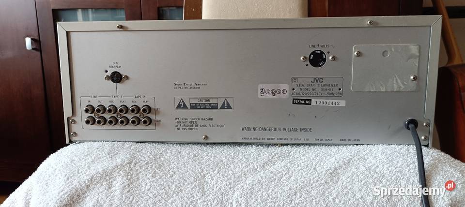 Korektor graficzny JVC SEA R7
