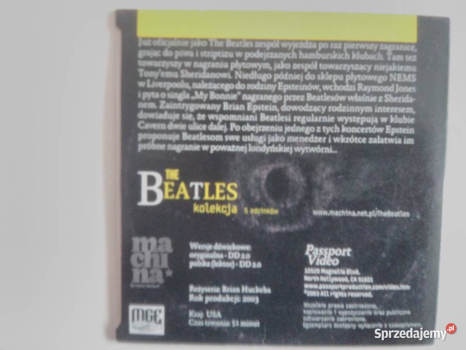 Płyty DVD The Beatles Bytom