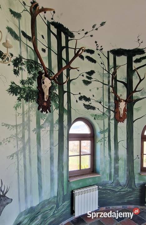 Mural w domu malowanie ścian małopolskie Gorlice