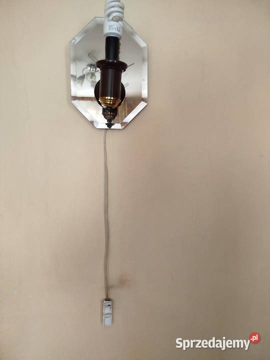 Kinkiet elektryczny Lustrzana tarcza prostokąt z Kraków