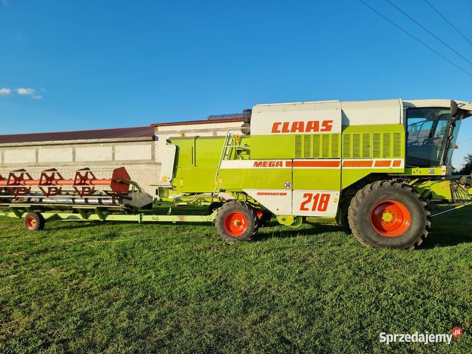 Sprzedam kombajn Claas mega 218 Ostrów Mazowiecka