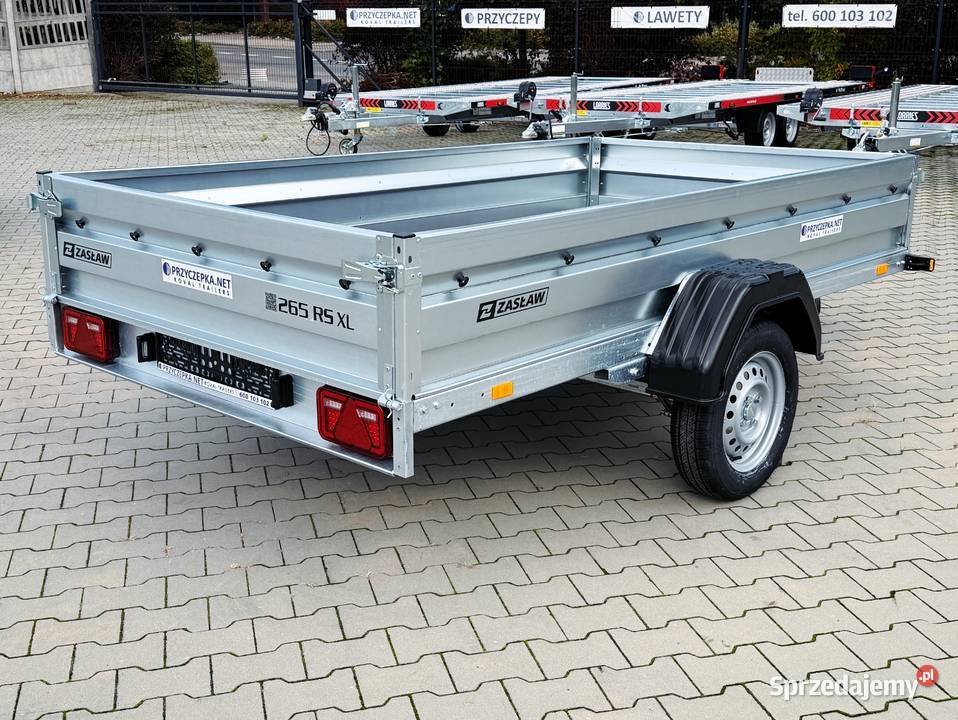 ZASŁAW 265RS XL RESOR Przyczepka lekka towarowa Kowal sprzedam