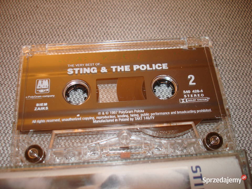 Sting The Police kaseta magnetofonowa Chrome Poznań sprzedam