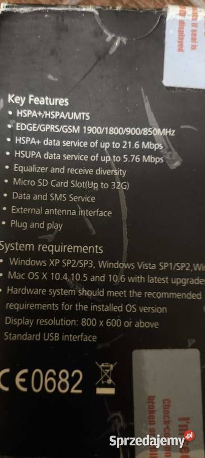 Modem Huawei E367 zewnętrzny USB Gliwice