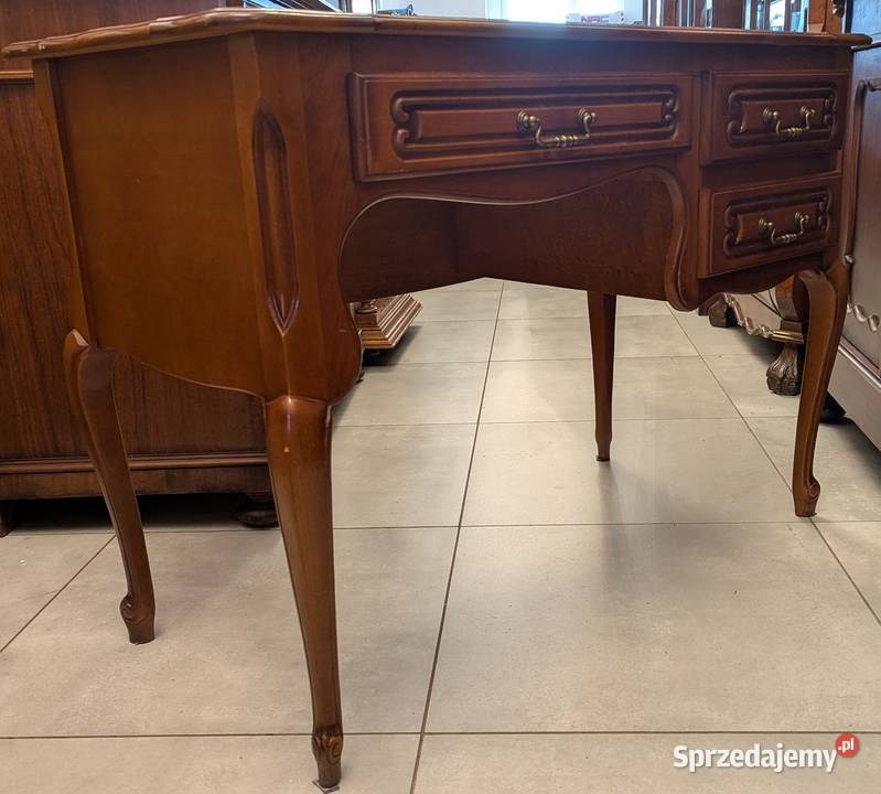 Dębowe biurko ludwikowskiesklep Dąbrowa Górnicza