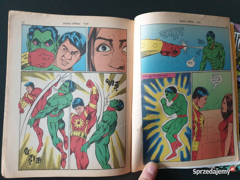 2 Hinduskie Komiksy Superbohaterskie Gdynia