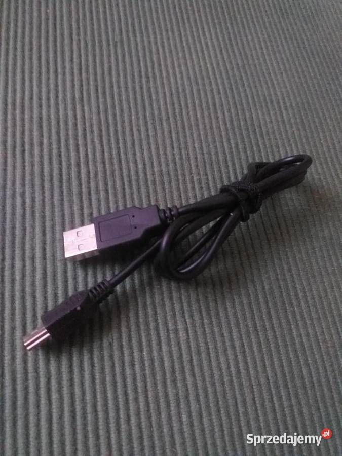Kabel zasilanie USB do miniUSB 08m Ostrołęka