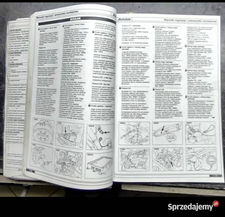 Książka dane diagnostyczne silnika i podwozia dolnośląskie Ruszowice