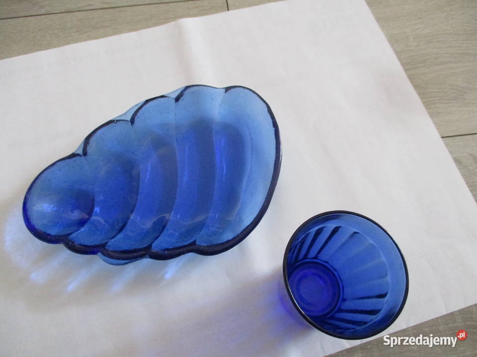 naczynia szklane z prl inny kolor Ceramika i szkło Ozorków
